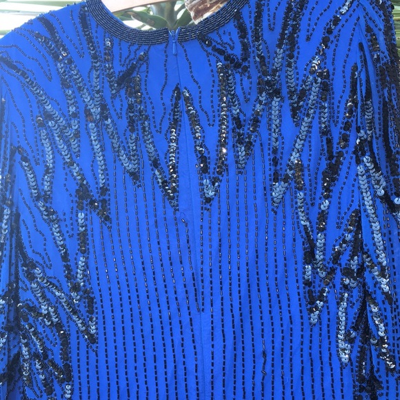 Liz Elana  💯 silk dress - Picture 3 of 7